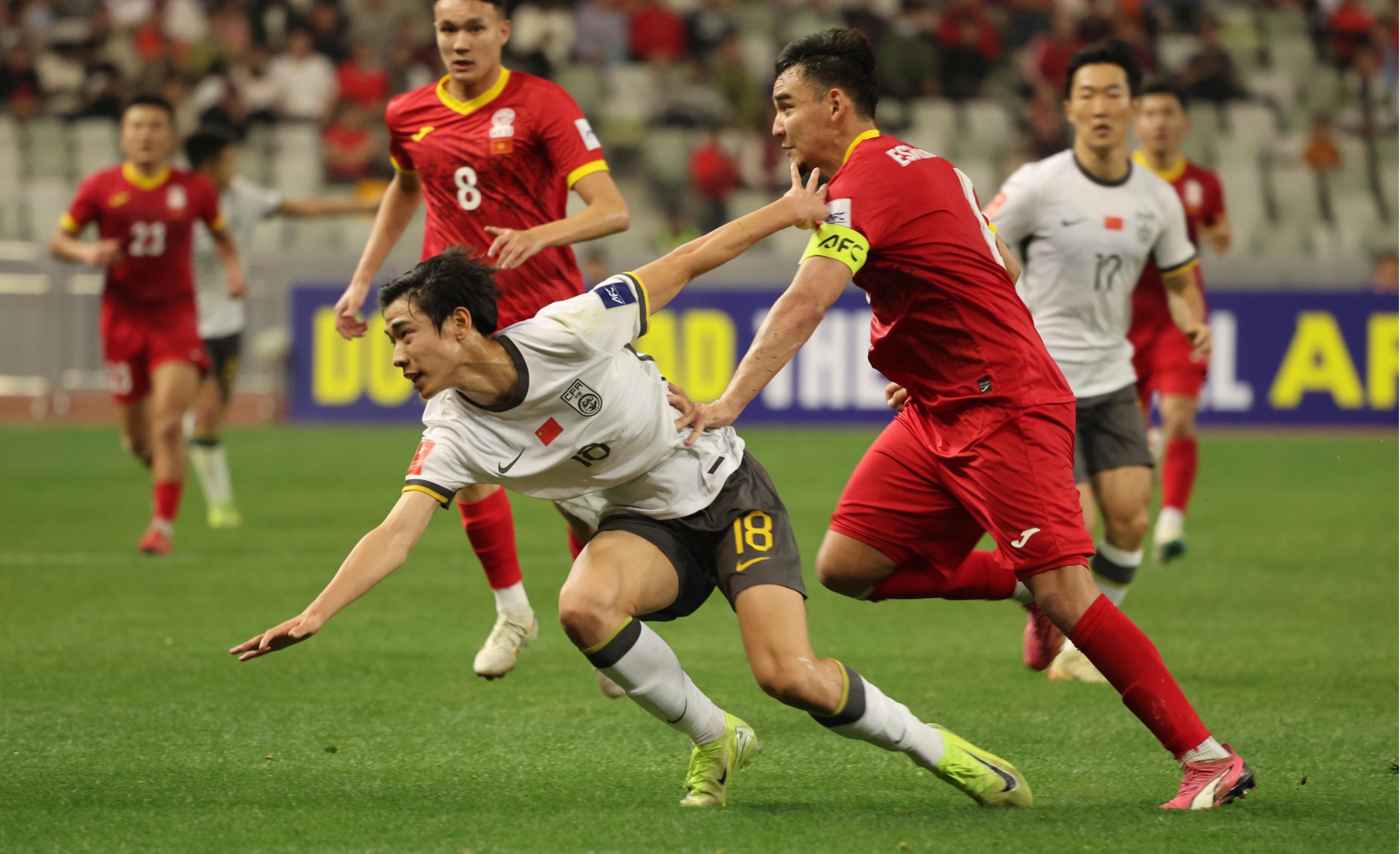 U20亚洲杯 中国5-2吉尔吉克斯坦
