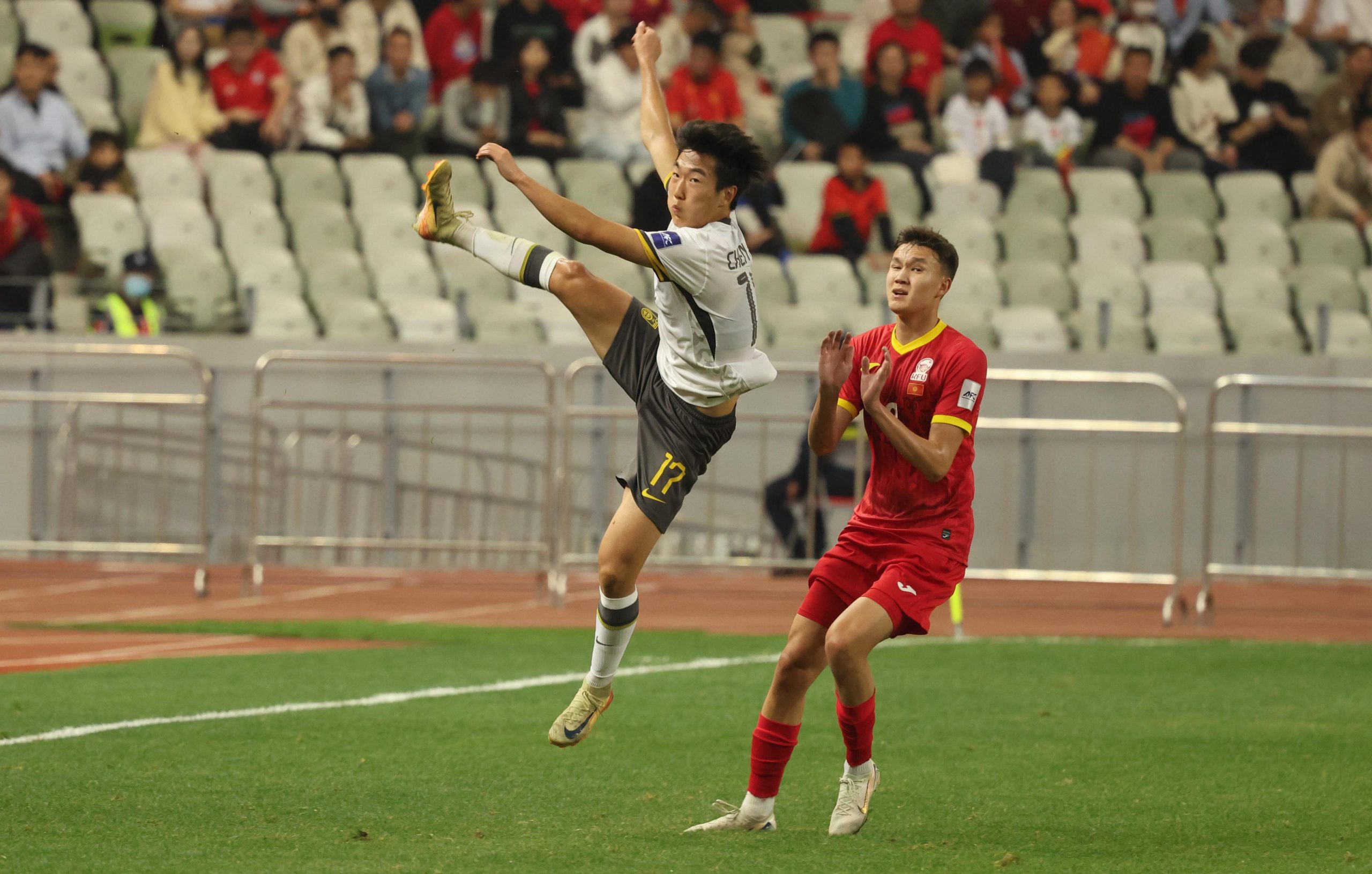 U20亚洲杯 中国5-2吉尔吉克斯坦