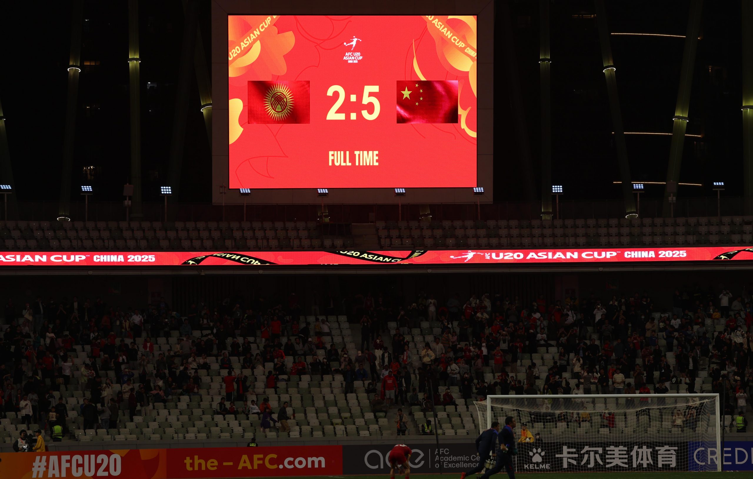 U20亚洲杯 中国5-2吉尔吉克斯坦