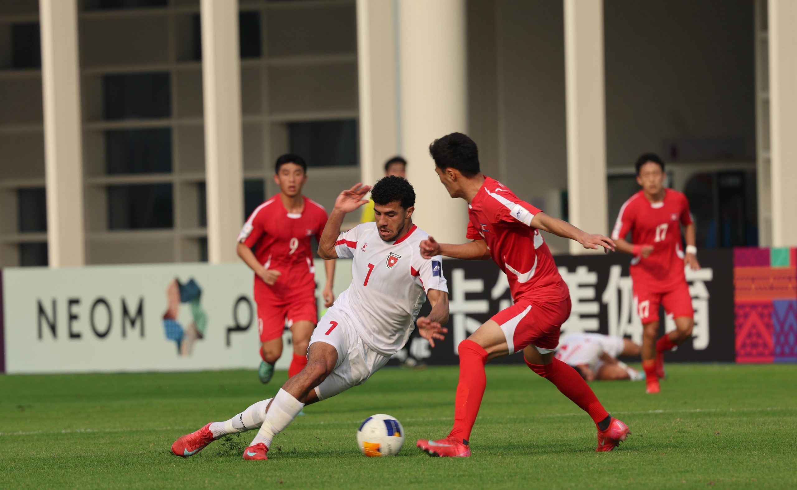 U20亚洲杯 约旦2-1朝鲜