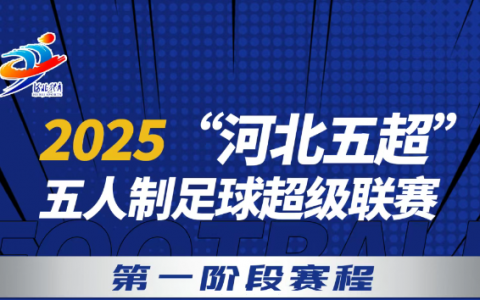 2025年河北省五人制足球超级联赛第一阶段赛程发布
