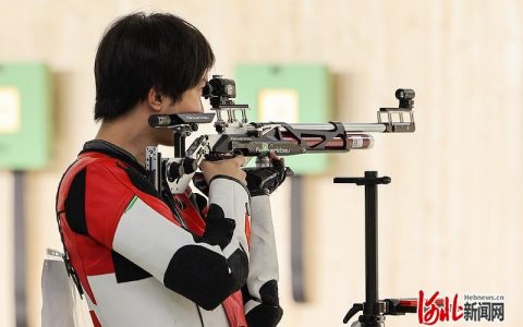 河北男子10米气步枪获全运会第五名