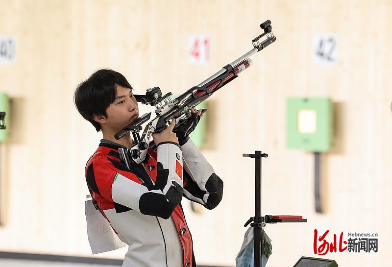 河北男子10米气步枪获全运会第五名
