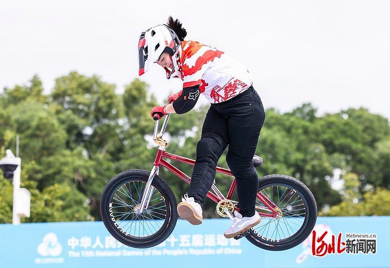 十五运：孙思蓓女子自由式小轮车冠军