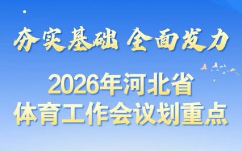 长图 | 2026年河北省体育工作会议划重点